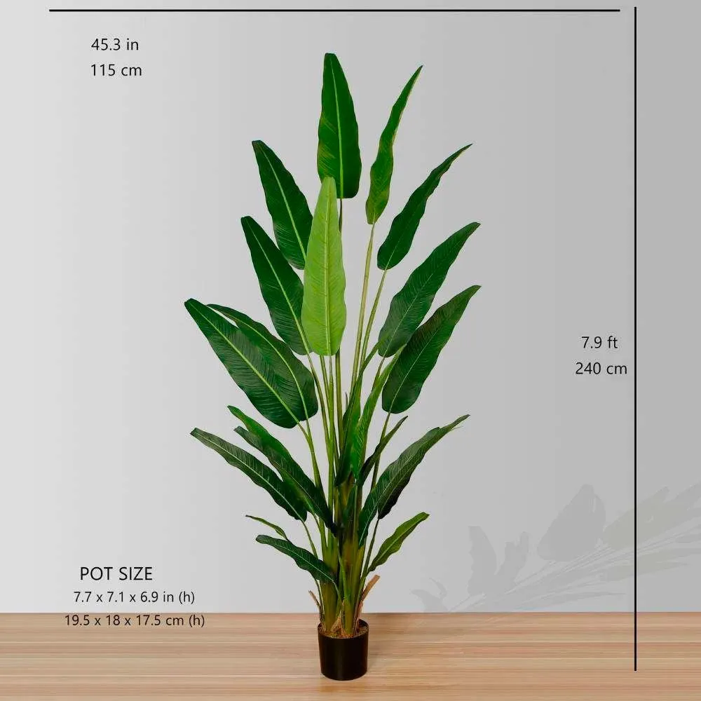 Plante en pot des voyageurs artificiels seniors