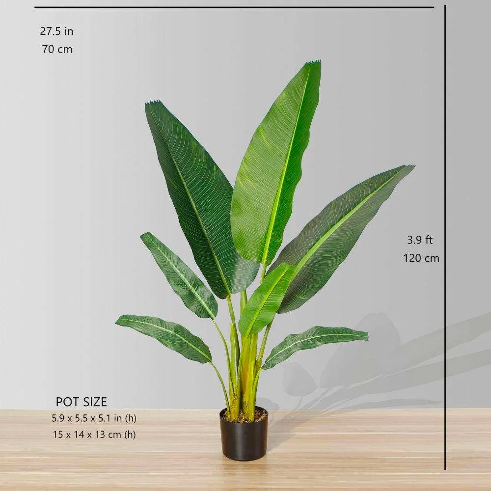 Voyageurs artificiels plante en pot de palmier