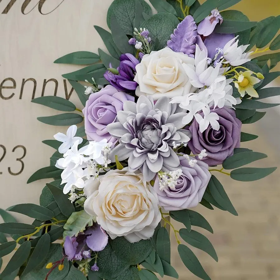 Fleur du signe senior violet