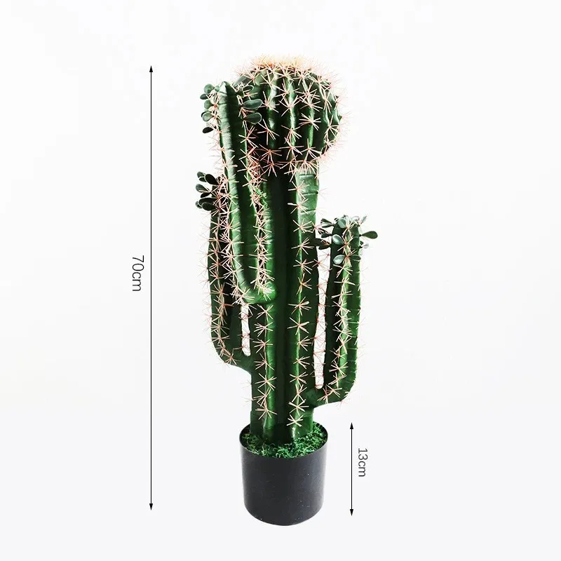 Plante en pot de cactus artificiel