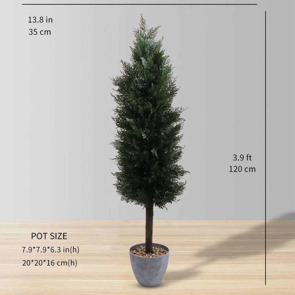FAUX PLANT TOPIARAIRE DE CEDAR (Taille multiple)