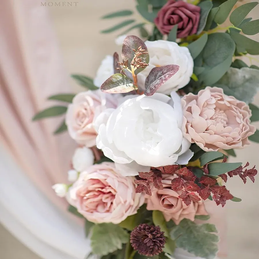 blanc et rose