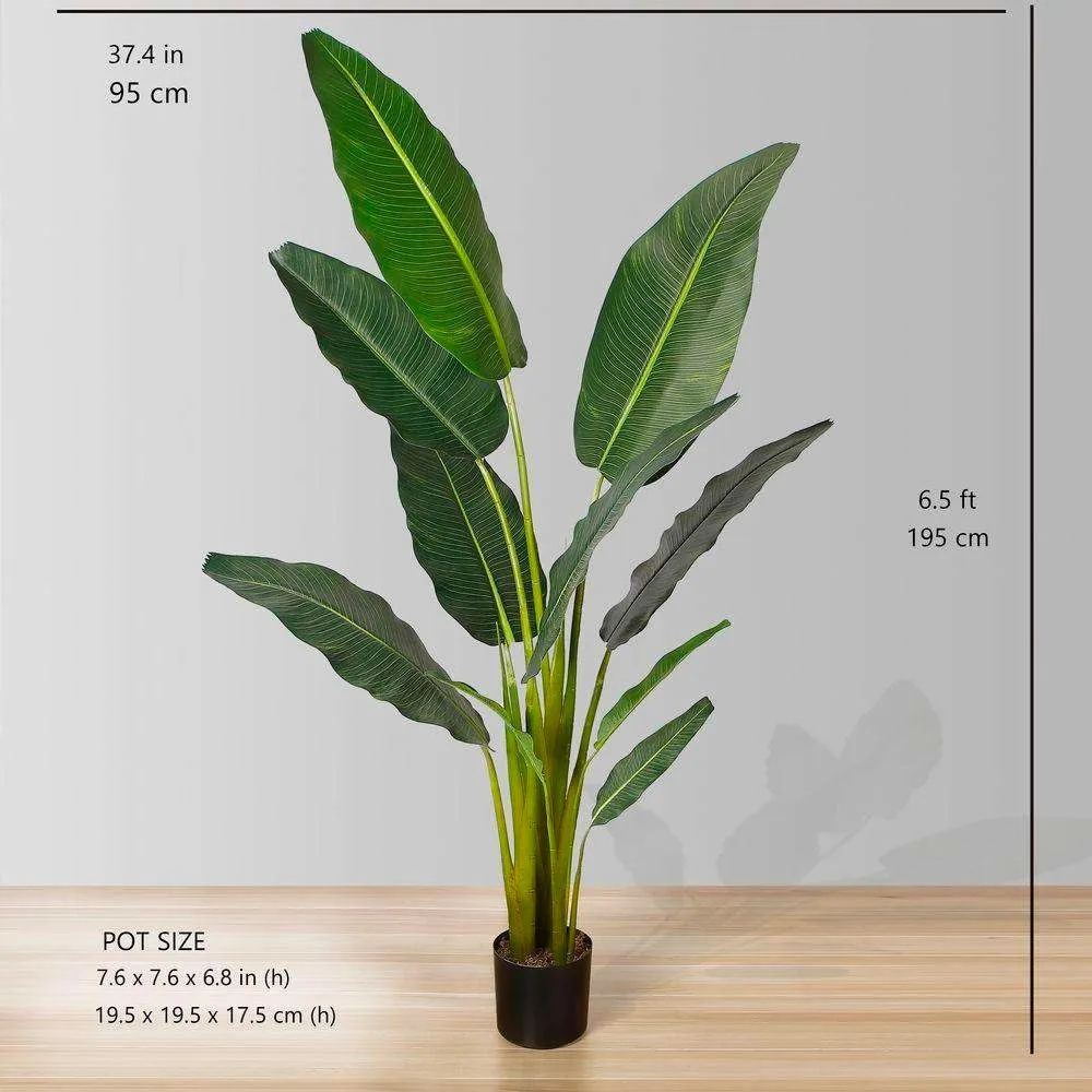 Voyageurs artificiels plante en pot de palmier