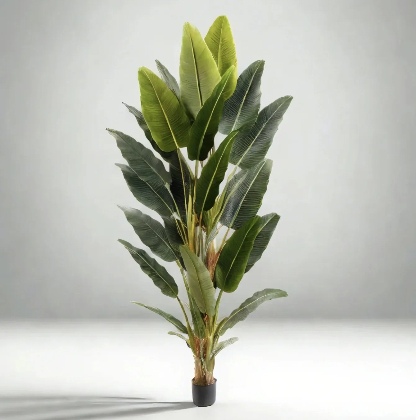 Bird artificiel senior de plante en pot paradis (plusieurs tailles)