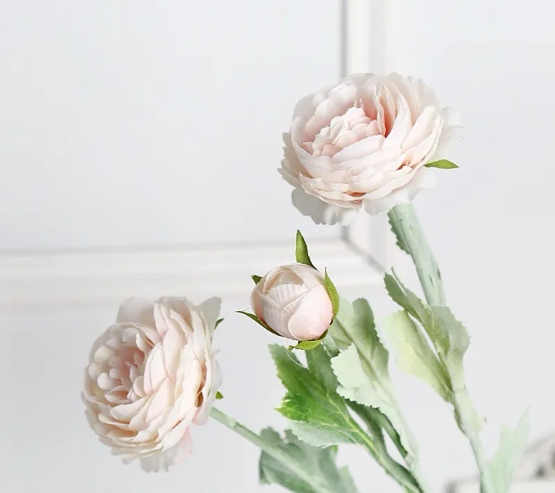 Fleur de lotus en velours faux