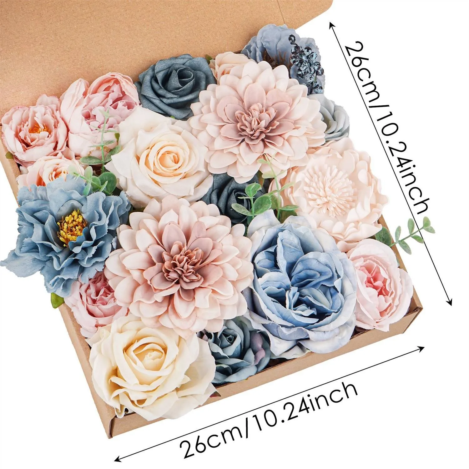 rose et bleu