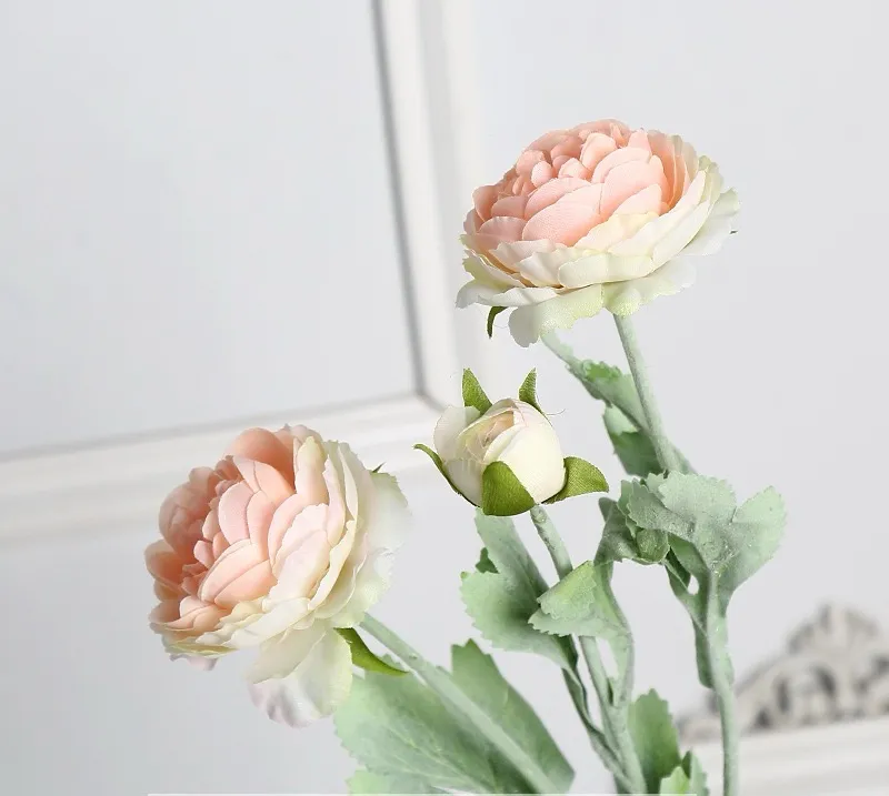 Fleur de lotus en velours faux