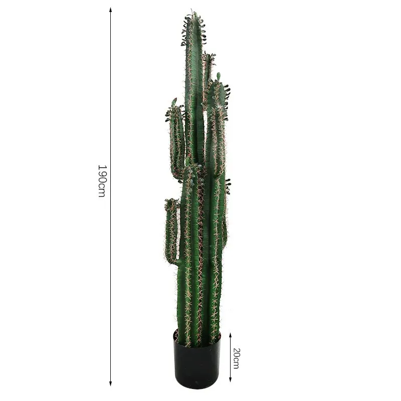 Plante en pot de cactus artificiel