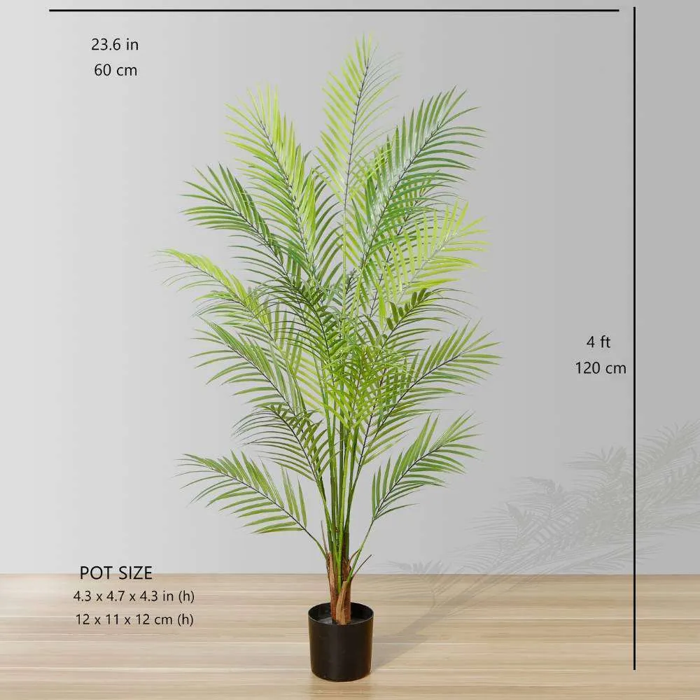 Plante artificielle de palmier areca en pot