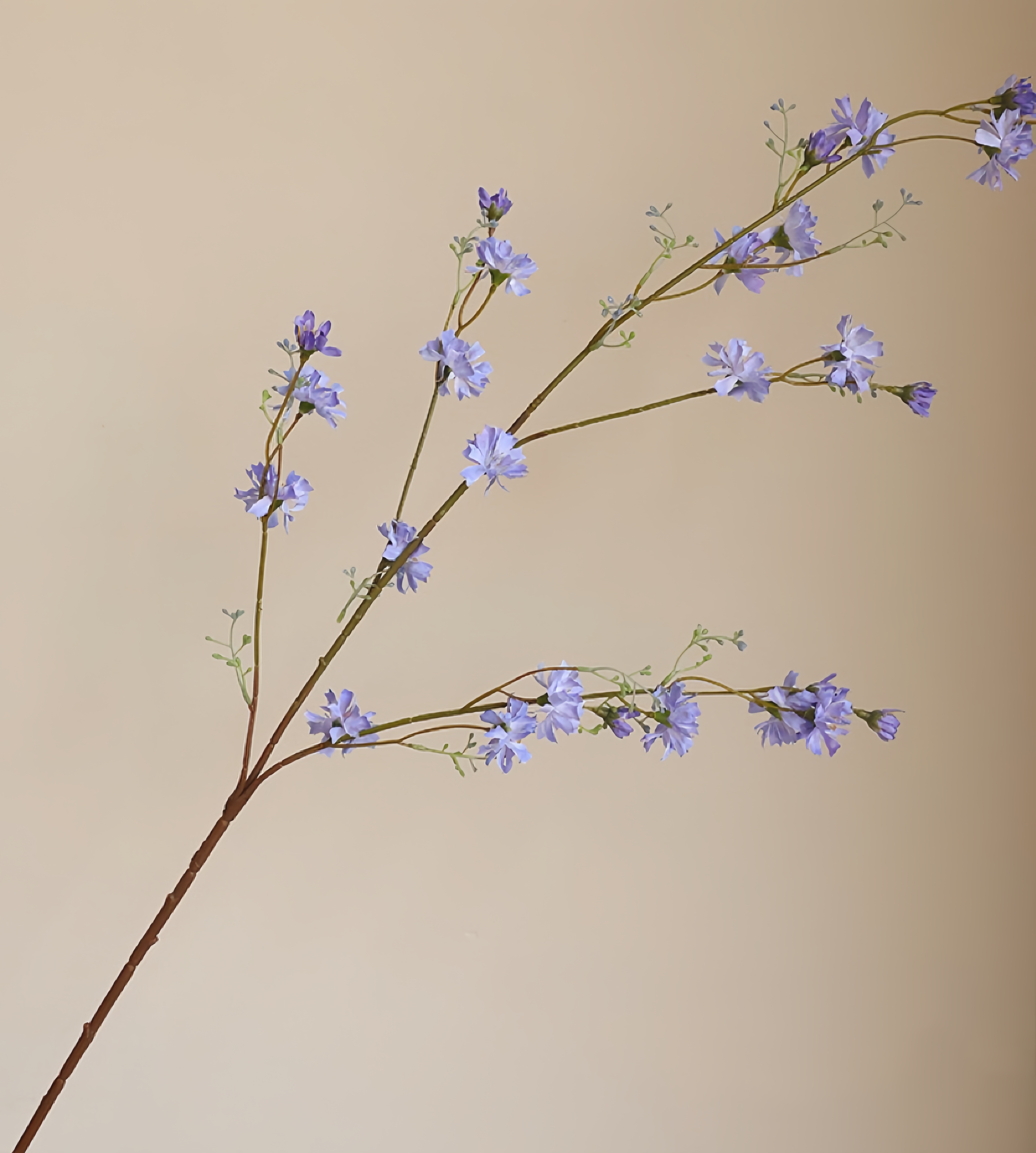 Branche artificielle de chrysanthème de saule