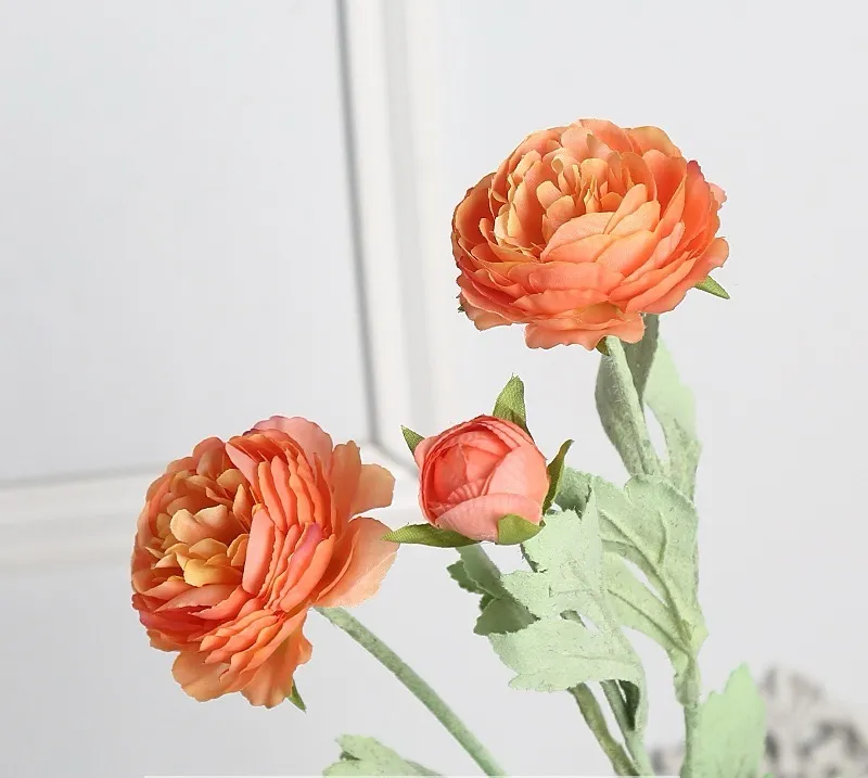 Fleur de lotus en velours faux
