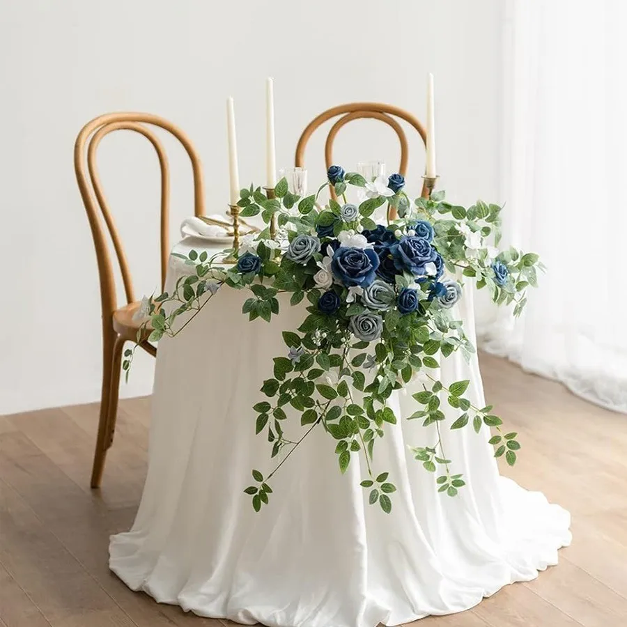 bleu et bleu foncé