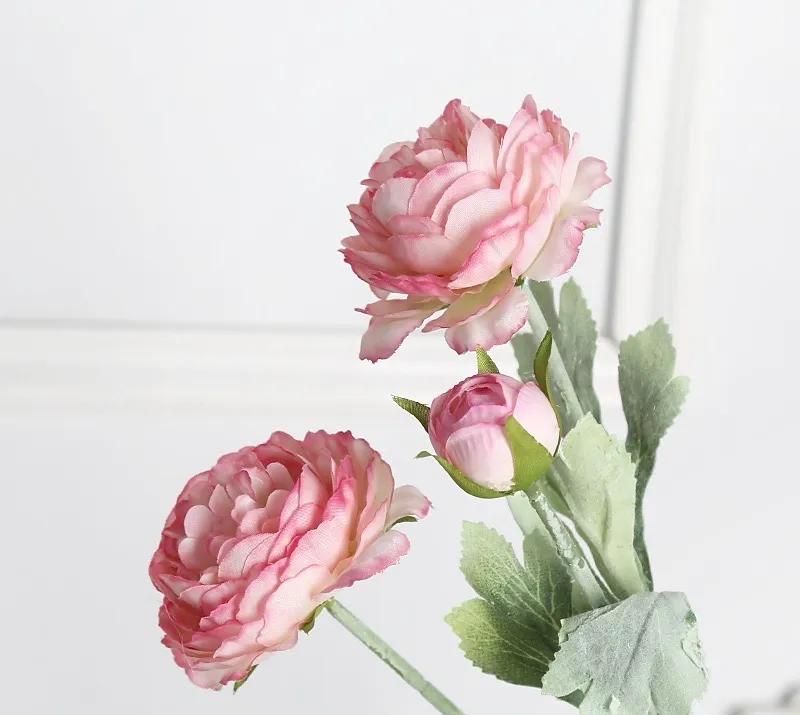 Fleur de lotus en velours faux