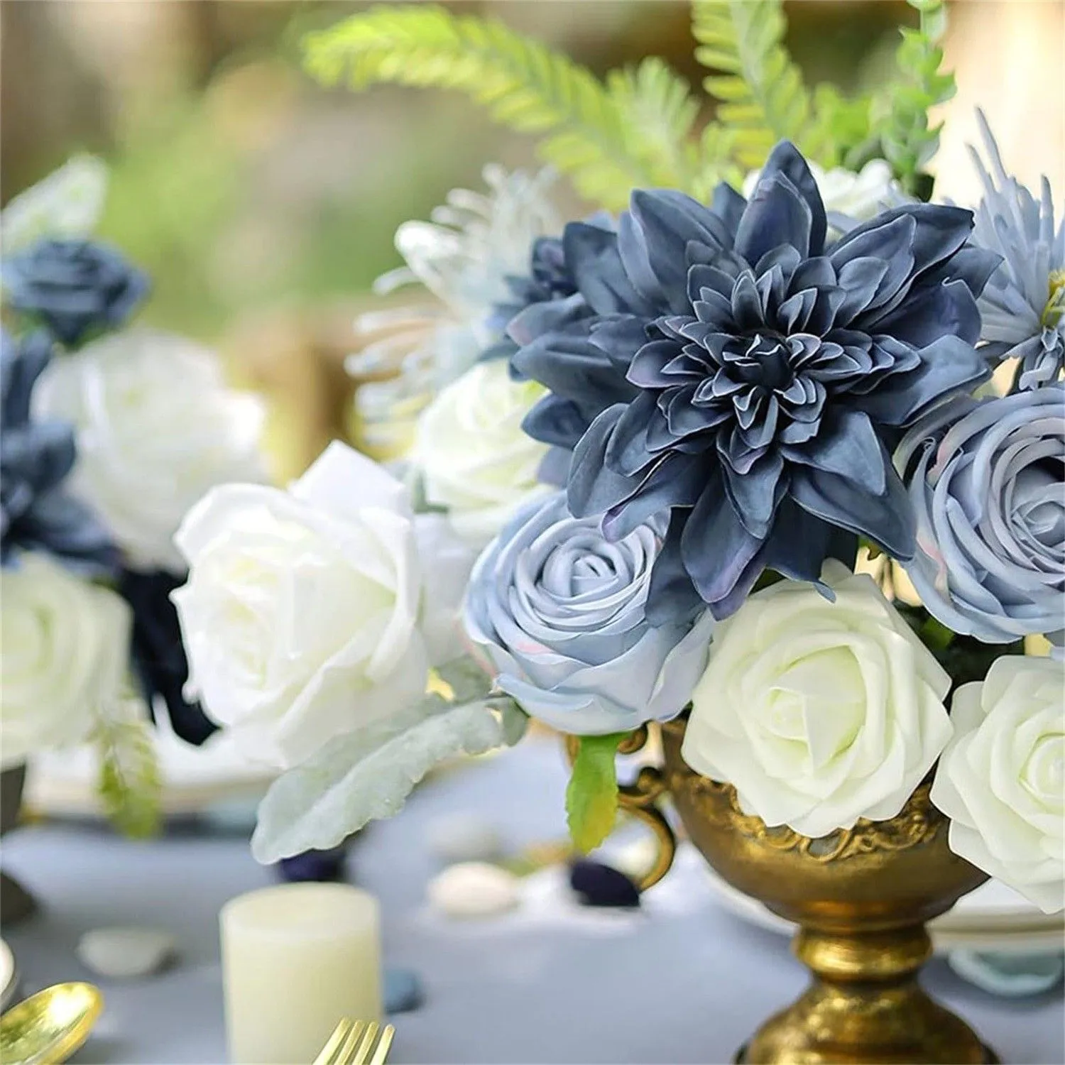 blanc et bleu