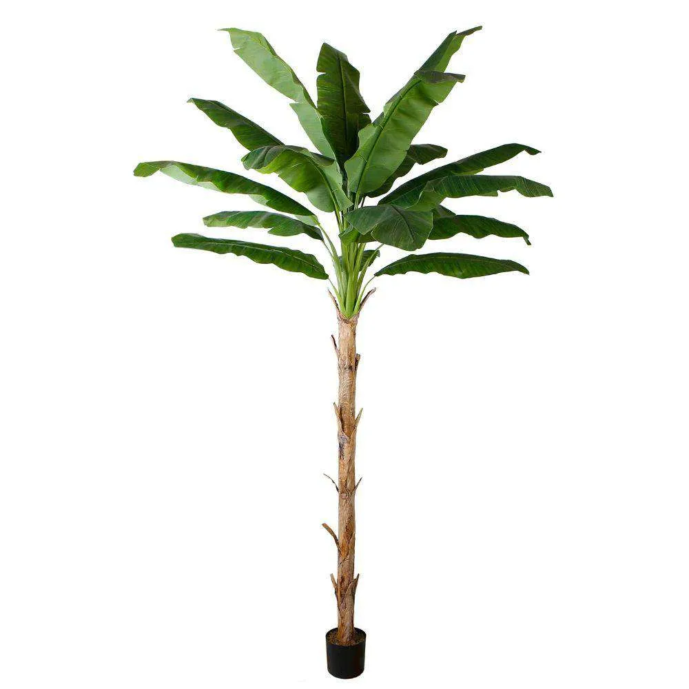 Plante en pot artificielle de banane artificielle