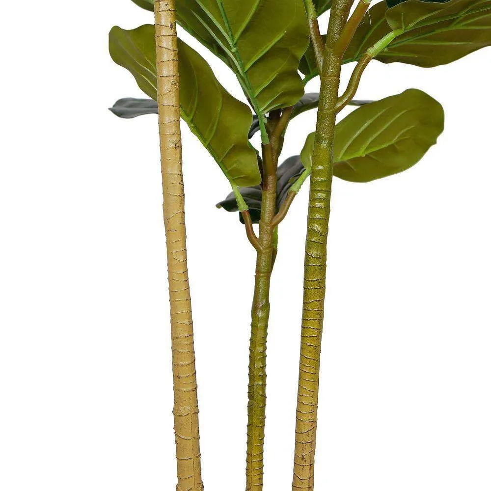 Lyrata Artificial Fiddle Leaf Plante en pot (plusieurs tailles)