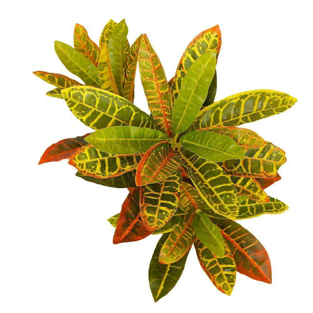 Plante en pot crotons artificiels
