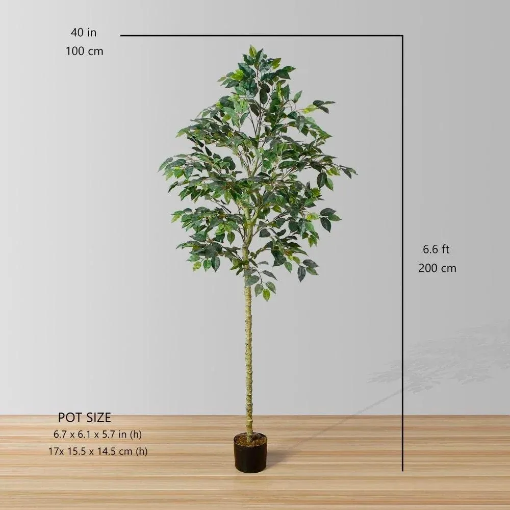 Plante en pot artificielle de Ficus (plusieurs tailles)