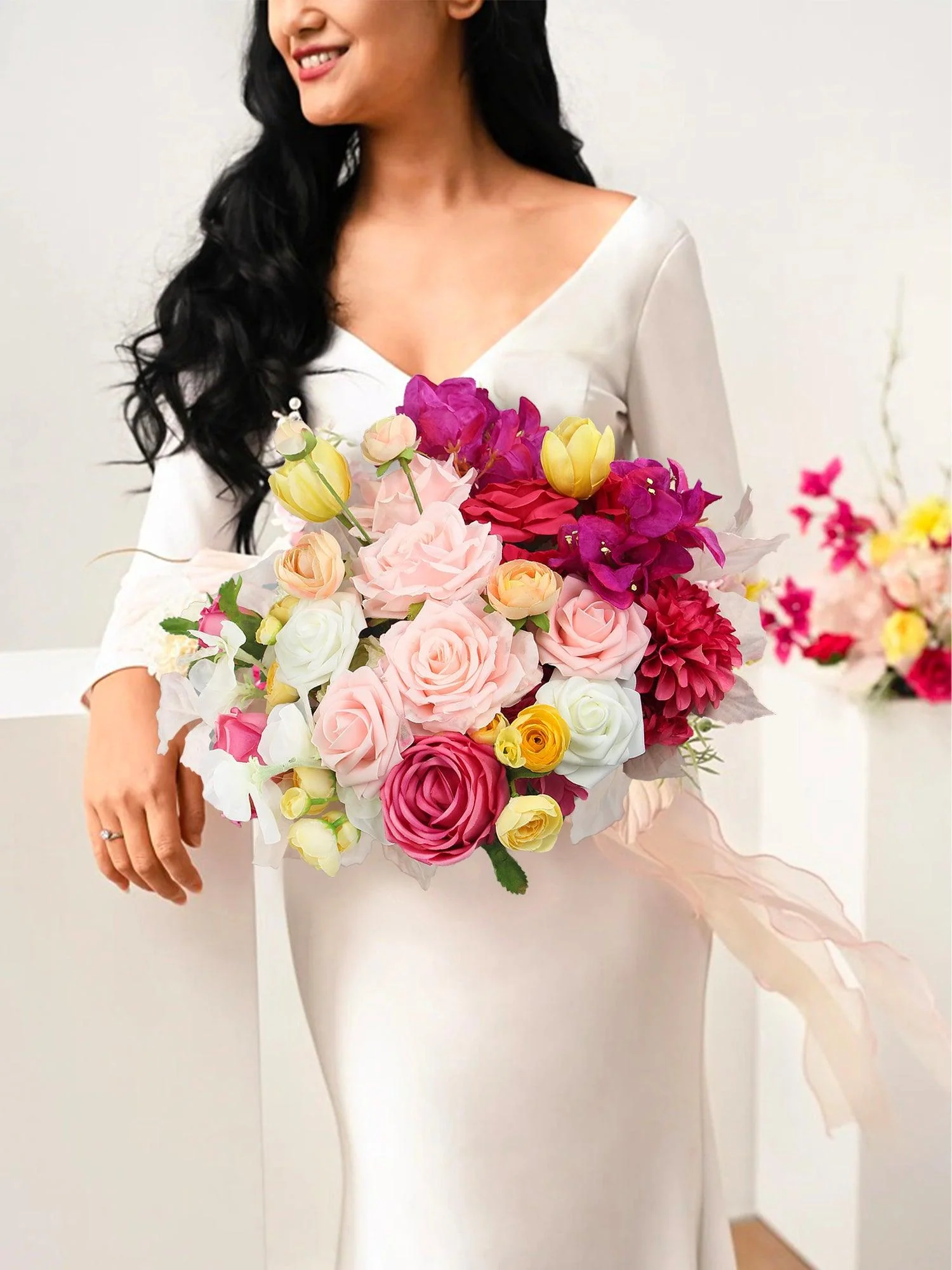 Bouquet de style hawaïen