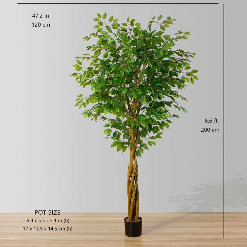 Plante en pot artificielle de Ficus (plusieurs tailles)